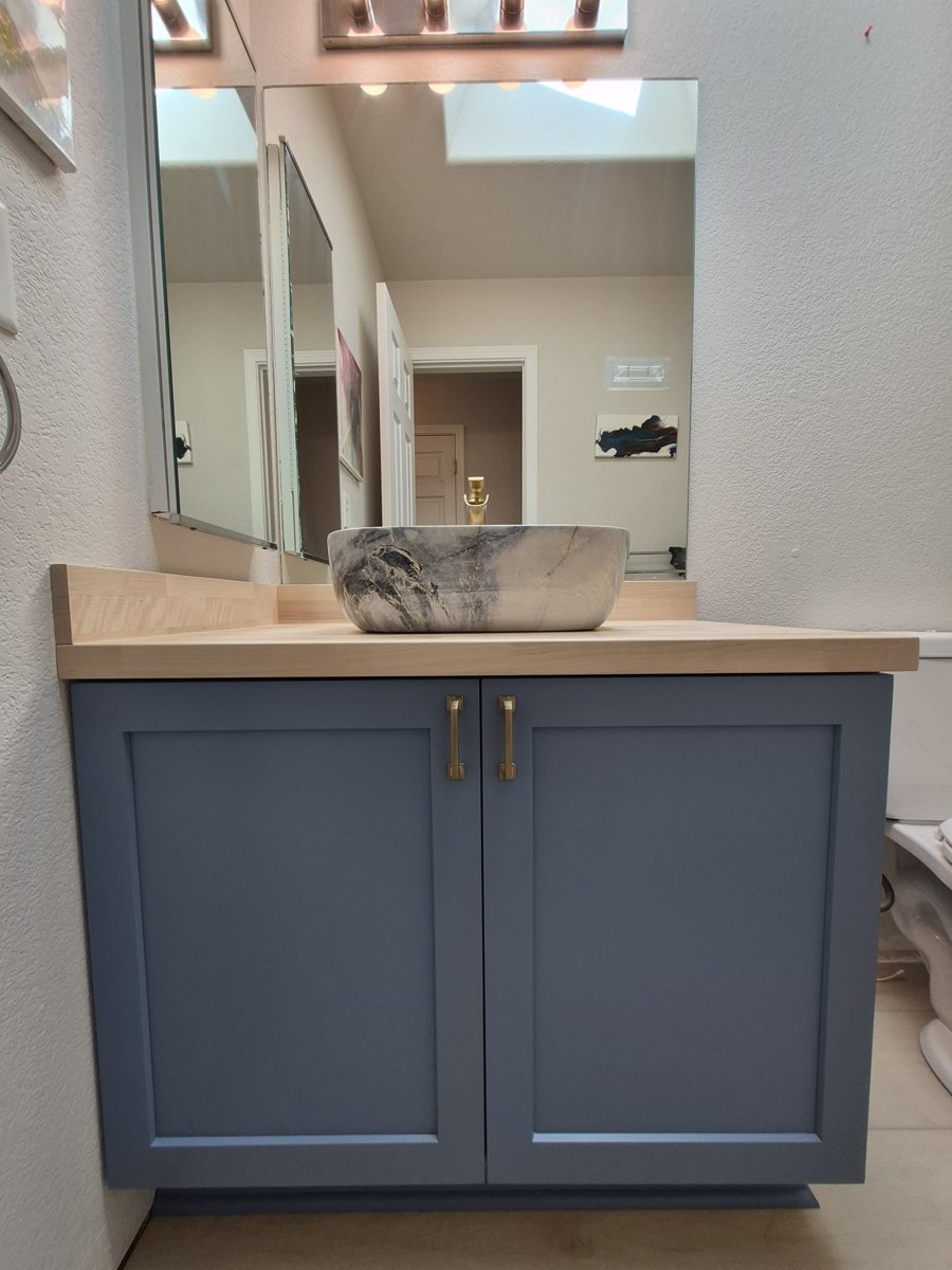 Cabinet Refacing project by Refresh — New Modern Cabinet Doors